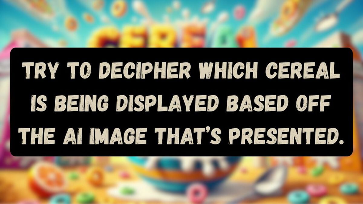 Cereal Vision image number null